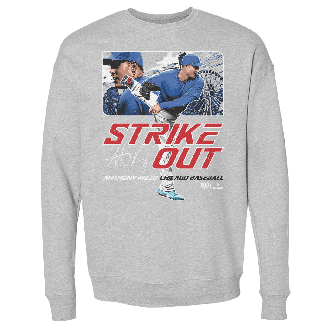 Anthony Rizzo Chicago C Strikeout WHT