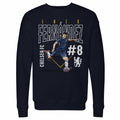 Enzo Fernandez Chelsea FC Outline Number WHT