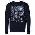 Drake Maye New England Vertical Name WHT