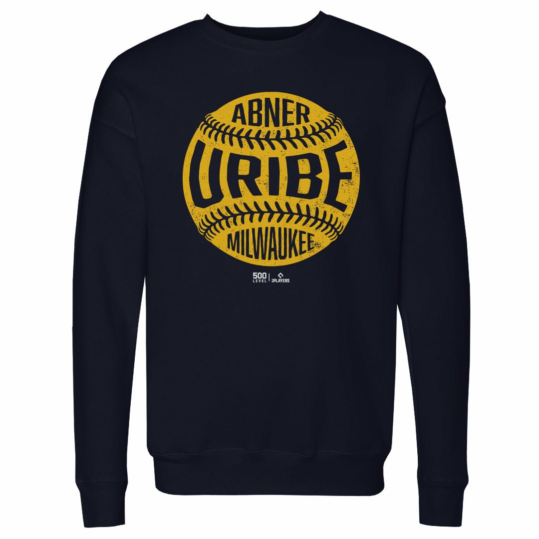 Abner Uribe Milwaukee Vintage Baseball WHT