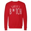 Christmas Santa's B-tch WHT
