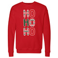 Christmas HO HO HO Stacked WHT