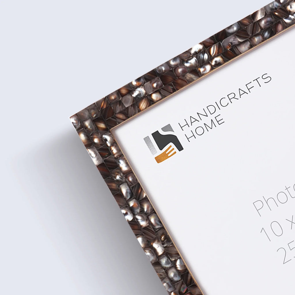 Poster Frame Mother of Pearl Collection, Grey, 20 Sizes
