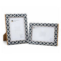 Casablanca Fumar Resin Inlay Picture Frame Set 2