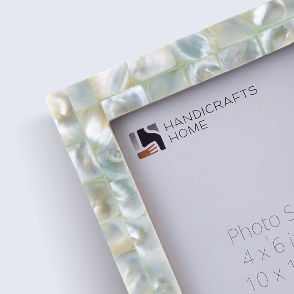 Mother of Pearl Inlay Picture Frame Green 4x6 5x7 8x10