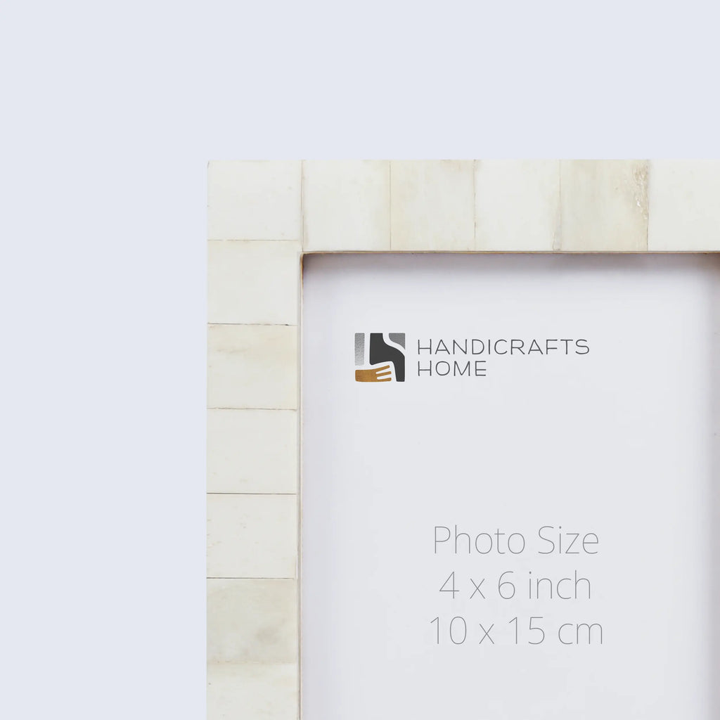 Picture Frame Classic Collection Bone Inlay White Pack of 2 – 3 sizes