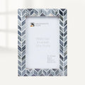 Grey Bone Inlay Picture Frame Arctic Smoke Col. 4x6 5x7 8x10