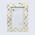 Picture Frame Moor Earth Pattern Collection Mother of Pearl Resin Inlay Multi Color in 3 sizes