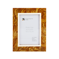 Picture Frame Marbel Collection Resin Inlay Gold – 4x6"
