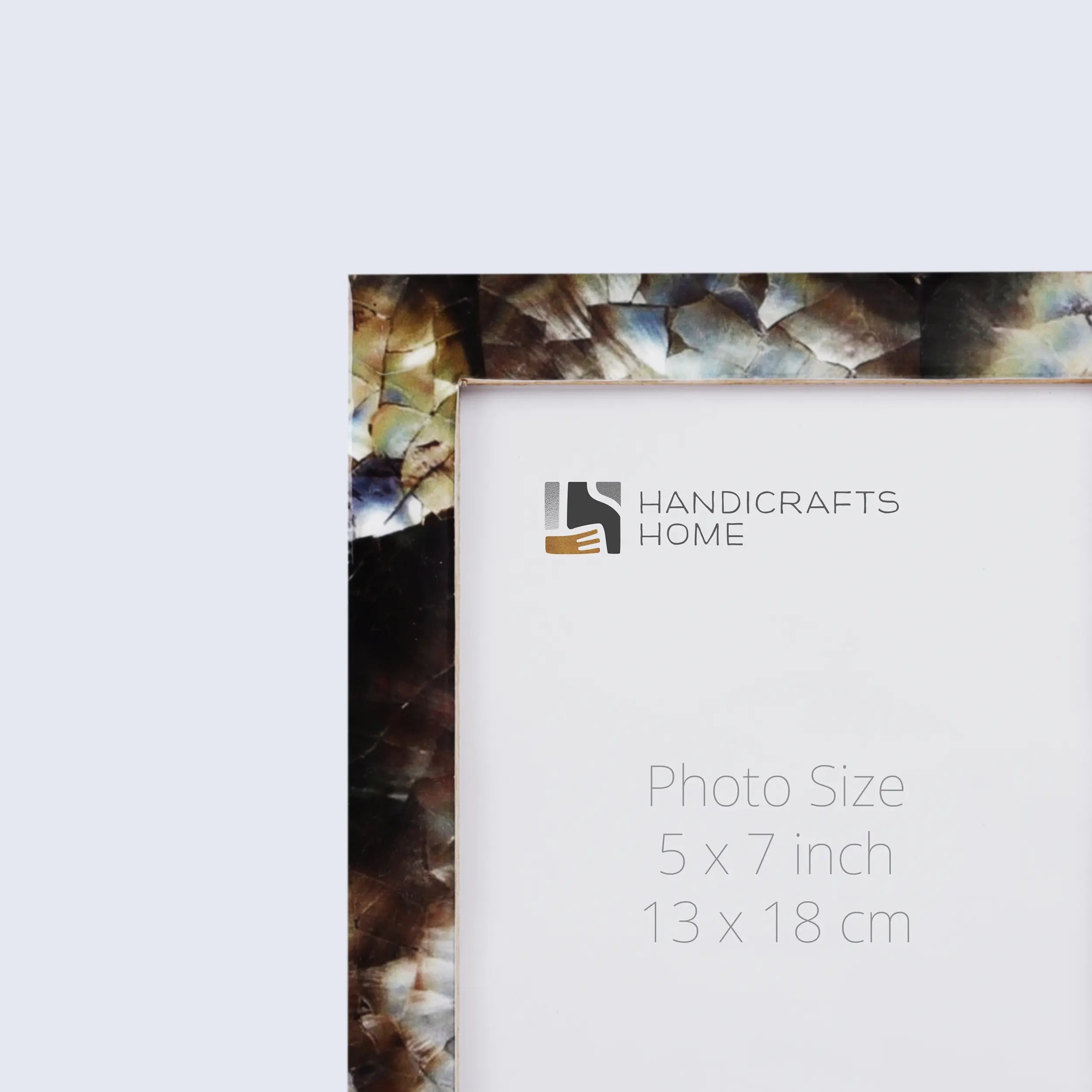 Picture Frame Rare Earth Infinity Collection Resin Inlay Multi – 3 Sizes