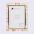 Photo Frame Halo Keys Collection Bone Inlay & Resin Multi-Color – 4x6, 5x7 & 8x10"