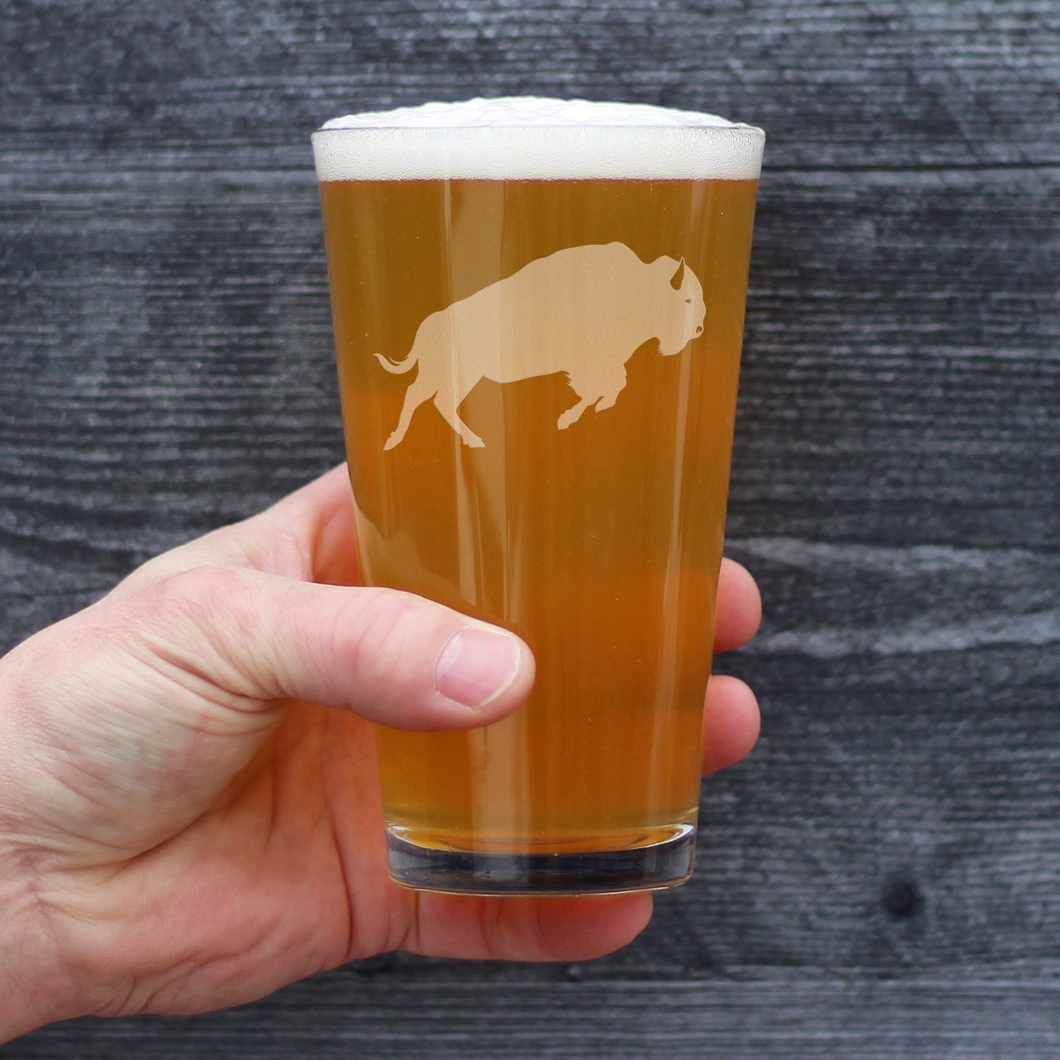 Bison - 16 Ounce Pint Glass