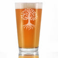 Tree Of Life - Pint Glass for Beer - Cute Family Themed Gifts and Decor - 16 oz Glass