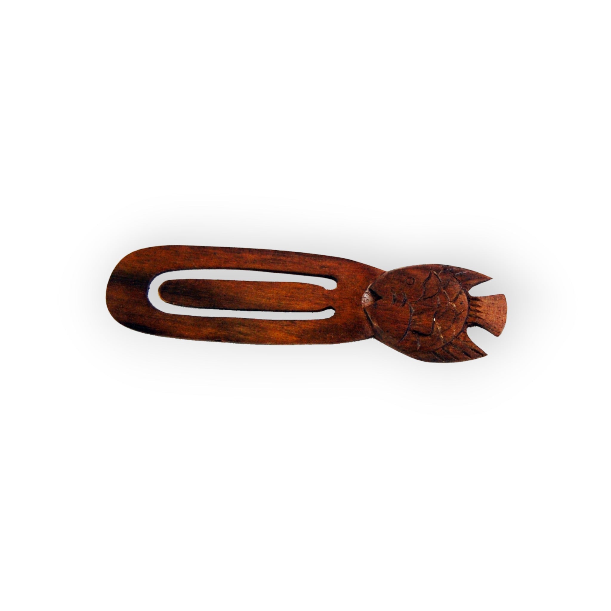 Very Unique 5" Wooden Bookmark Fish Theme