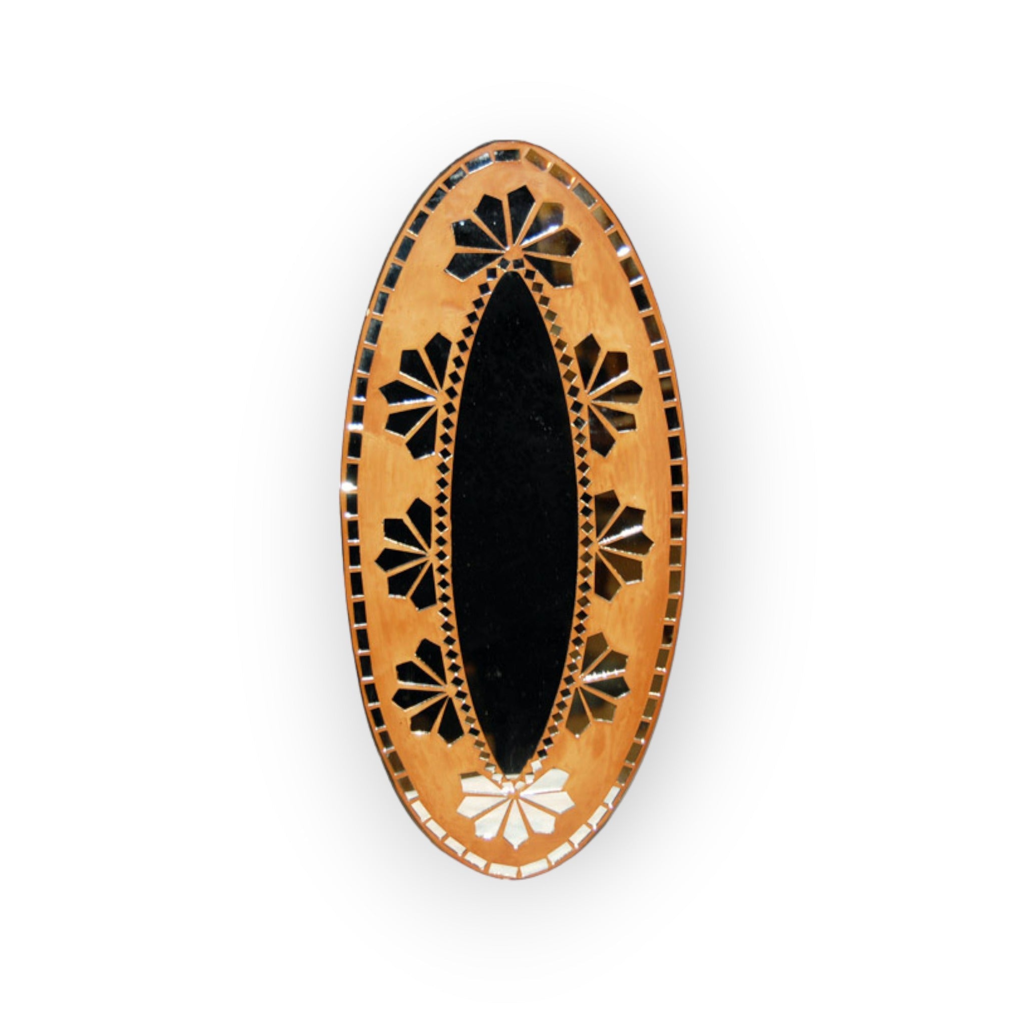 Oval Deco Mirror