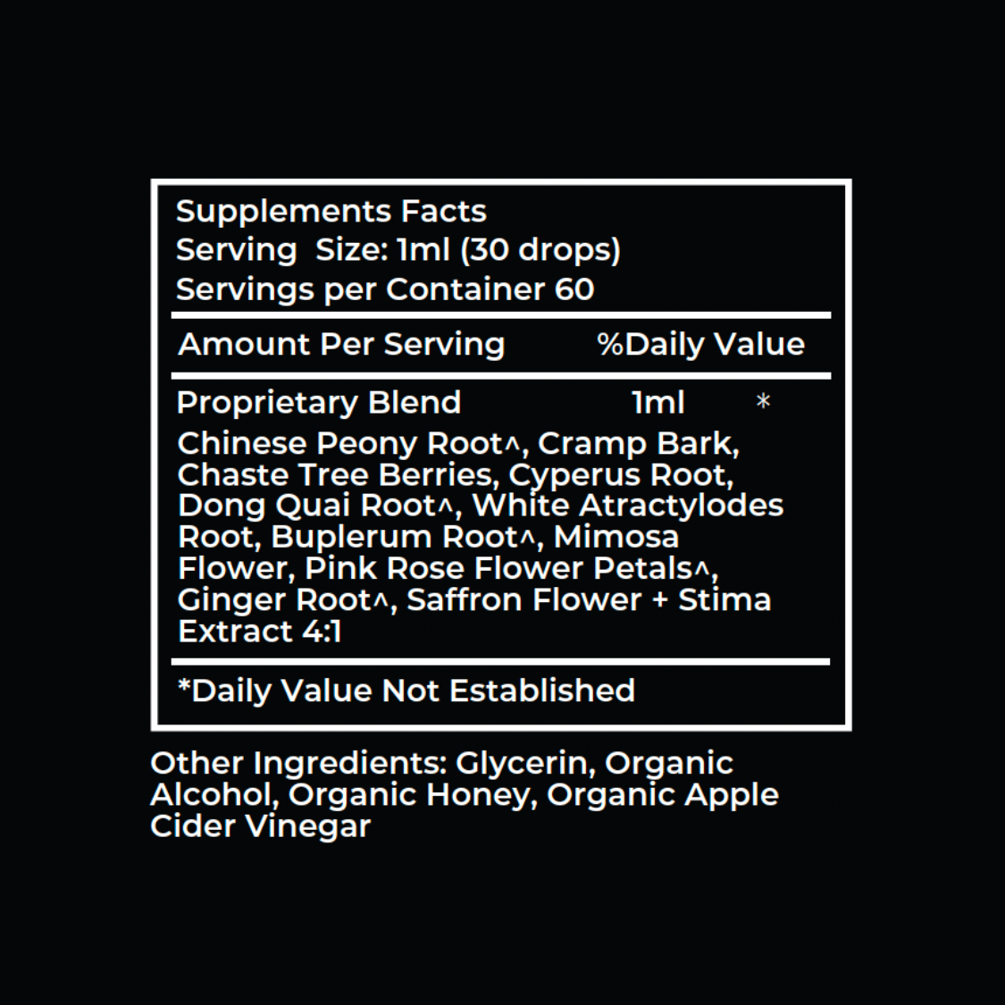 PMS Tincture