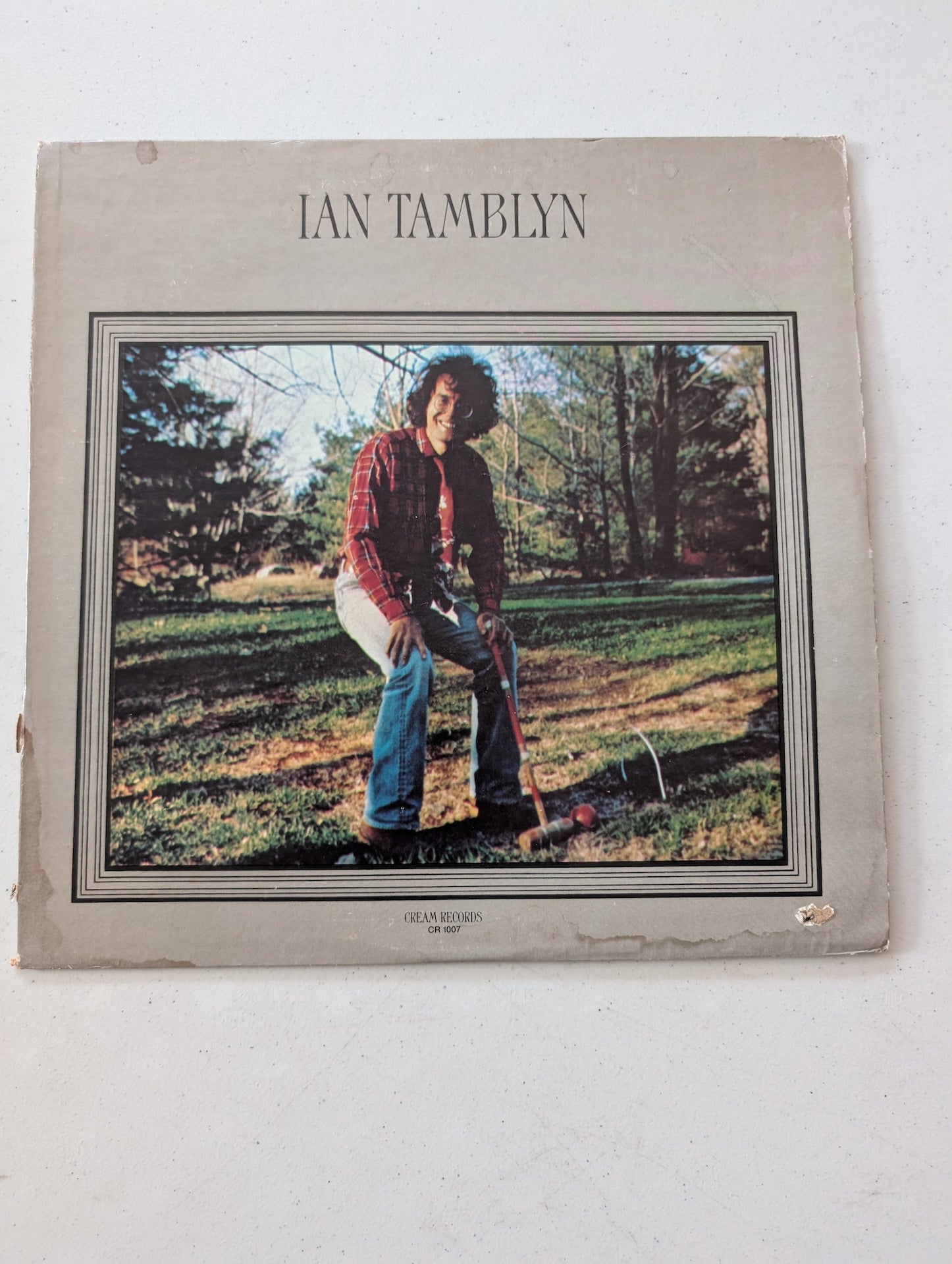 Ian Tamblyn Self Titled Vinyl, LP 1978 Cream – CR 1007 (Vintage Vinyl Record LP Album)