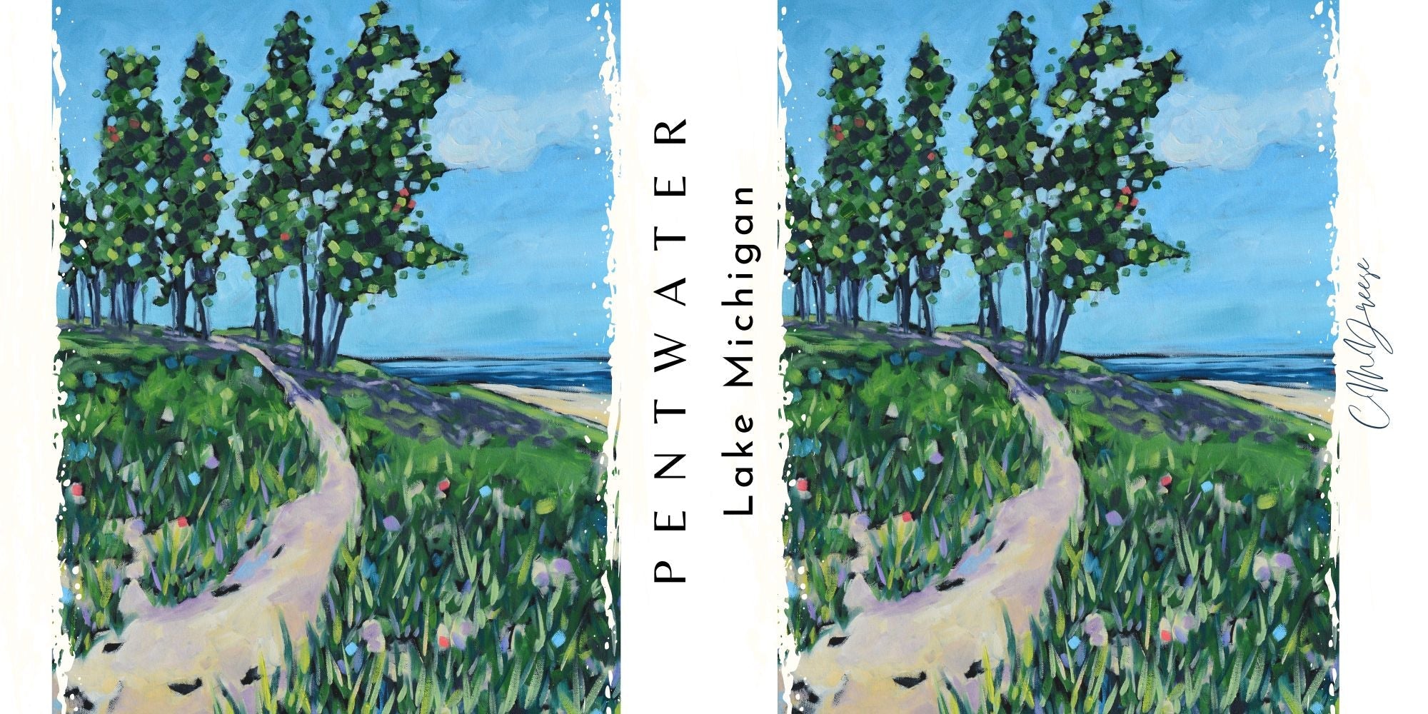 Drinkware -A Path to the Lake