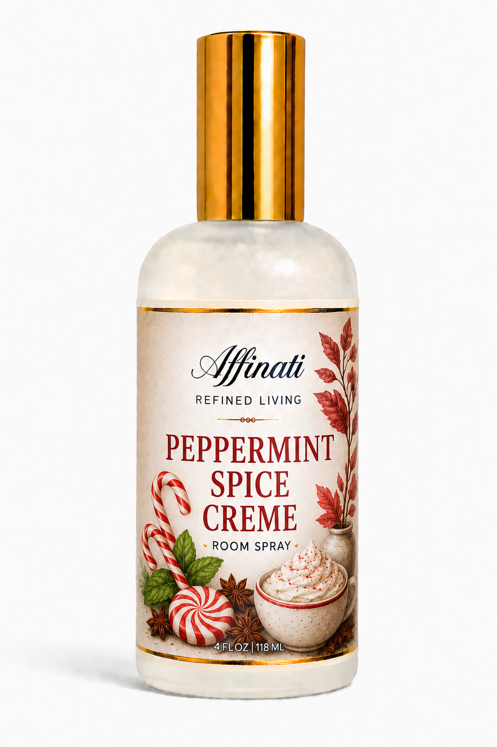 Peppermint Spice Creme Room Spray