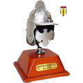 Pewter Helmet Stand-Cross