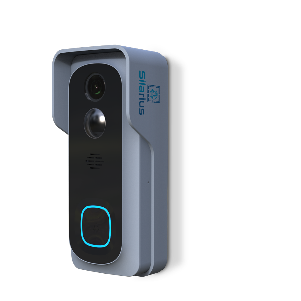 IN STOCK! Silarius SIL-DOORBELL2MPBSDB 2MP, WiFi Battery Powered Smart Doorbell Camera + Chime (Outdoor IP65), Cloudedge app , includes 32GB MicroSD card ***DISCONTINUED***