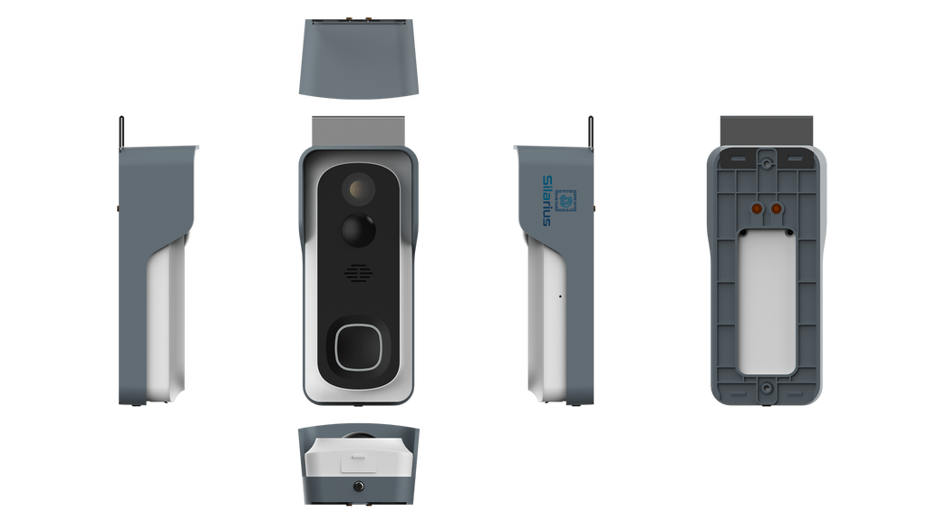 IN STOCK! Silarius SIL-DOORBELL2MPBSDB 2MP, WiFi Battery Powered Smart Doorbell Camera + Chime (Outdoor IP65), Cloudedge app , includes 32GB MicroSD card ***DISCONTINUED***