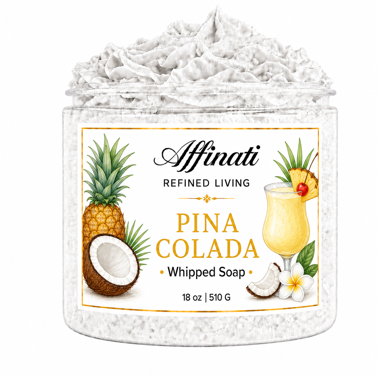 Pina Colada Whipped Soap