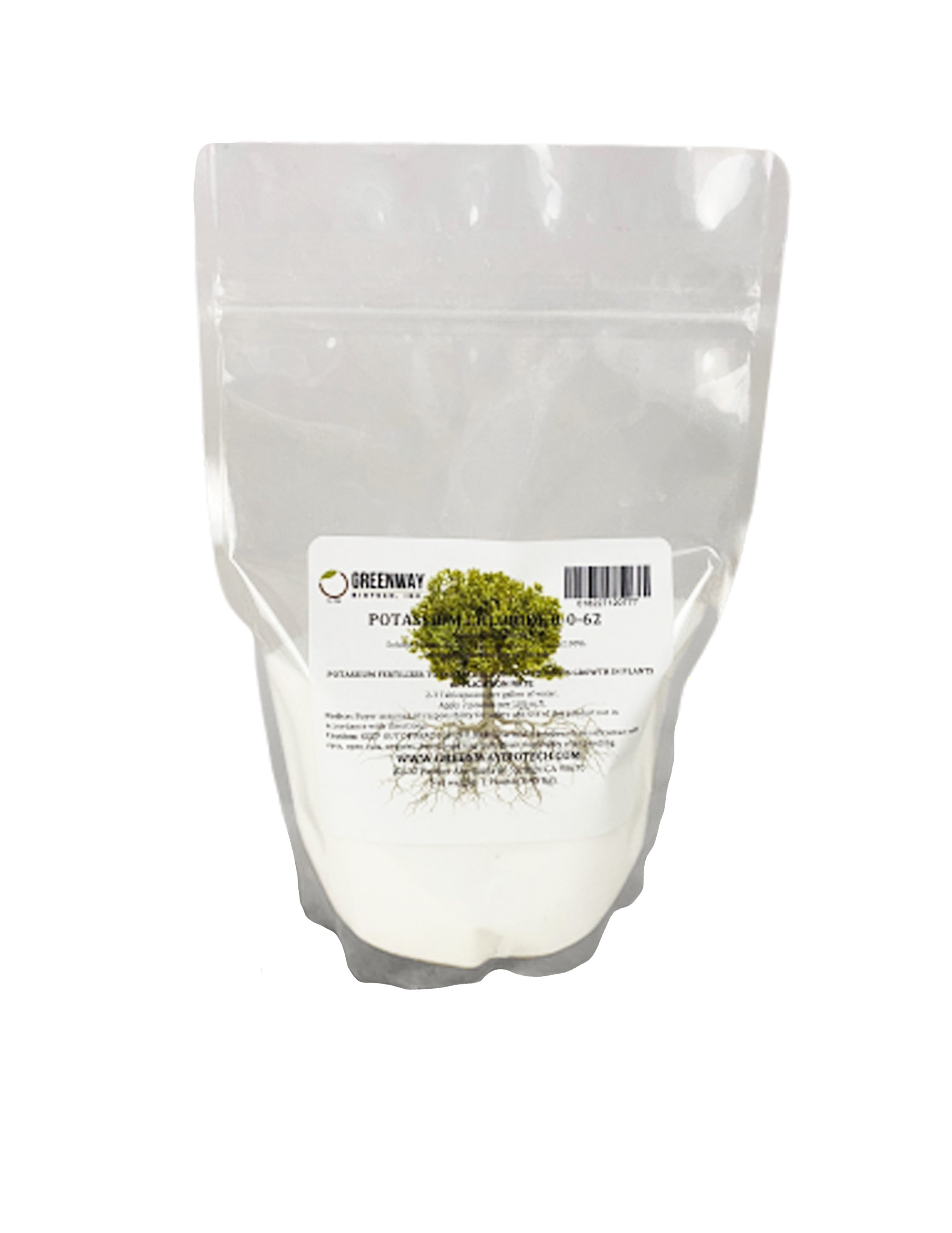 Potassium Chloride (Muriate of Potash) 0-0-62