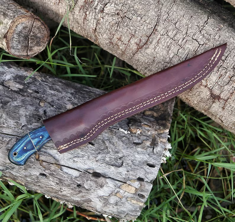 Custom Handmade Damascus Fillet Knife – 67 Layers Flexible Fishing Knife
