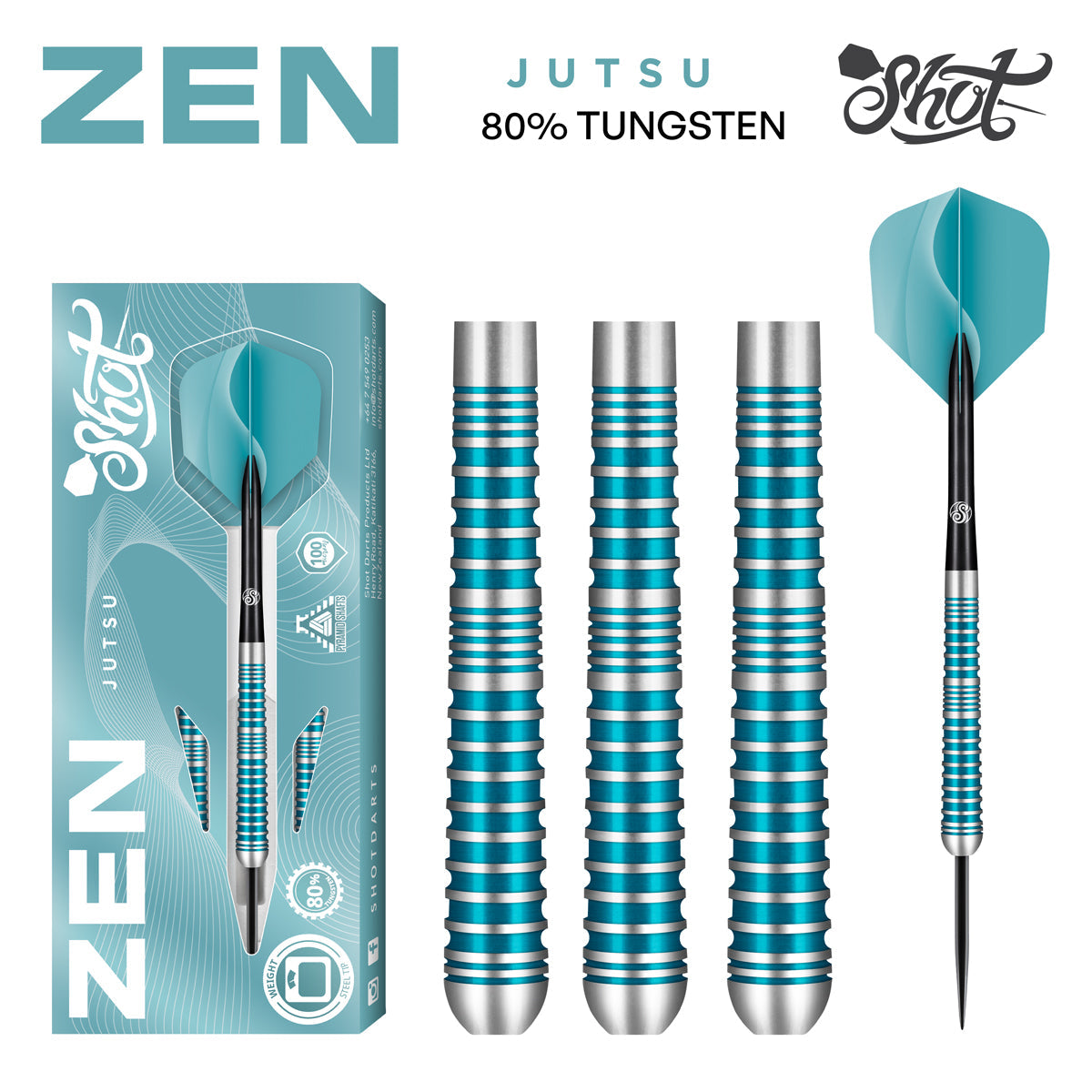 Zen Jutsu 2.0 Steel Tip Darts