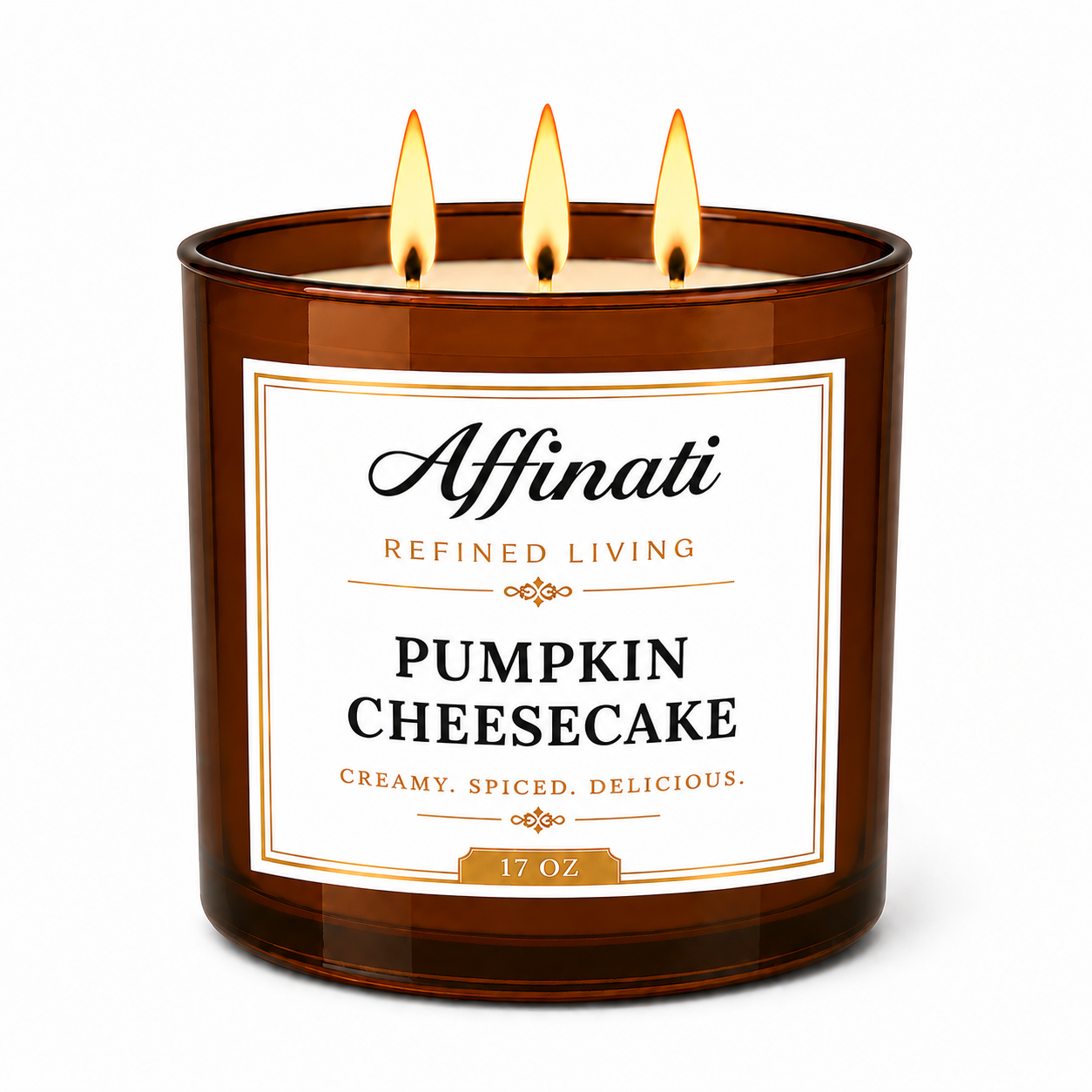 Pumpkin Cheesecake 3-Wick Candle