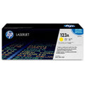 New, Pre-Owned - HP 123A Yellow LaserJet Toner Cartridge, Q3972A