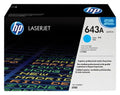 New, Pre-Owned - HP 643A Standard-Yield Cyan Laser Toner Cartridge, Q5951A