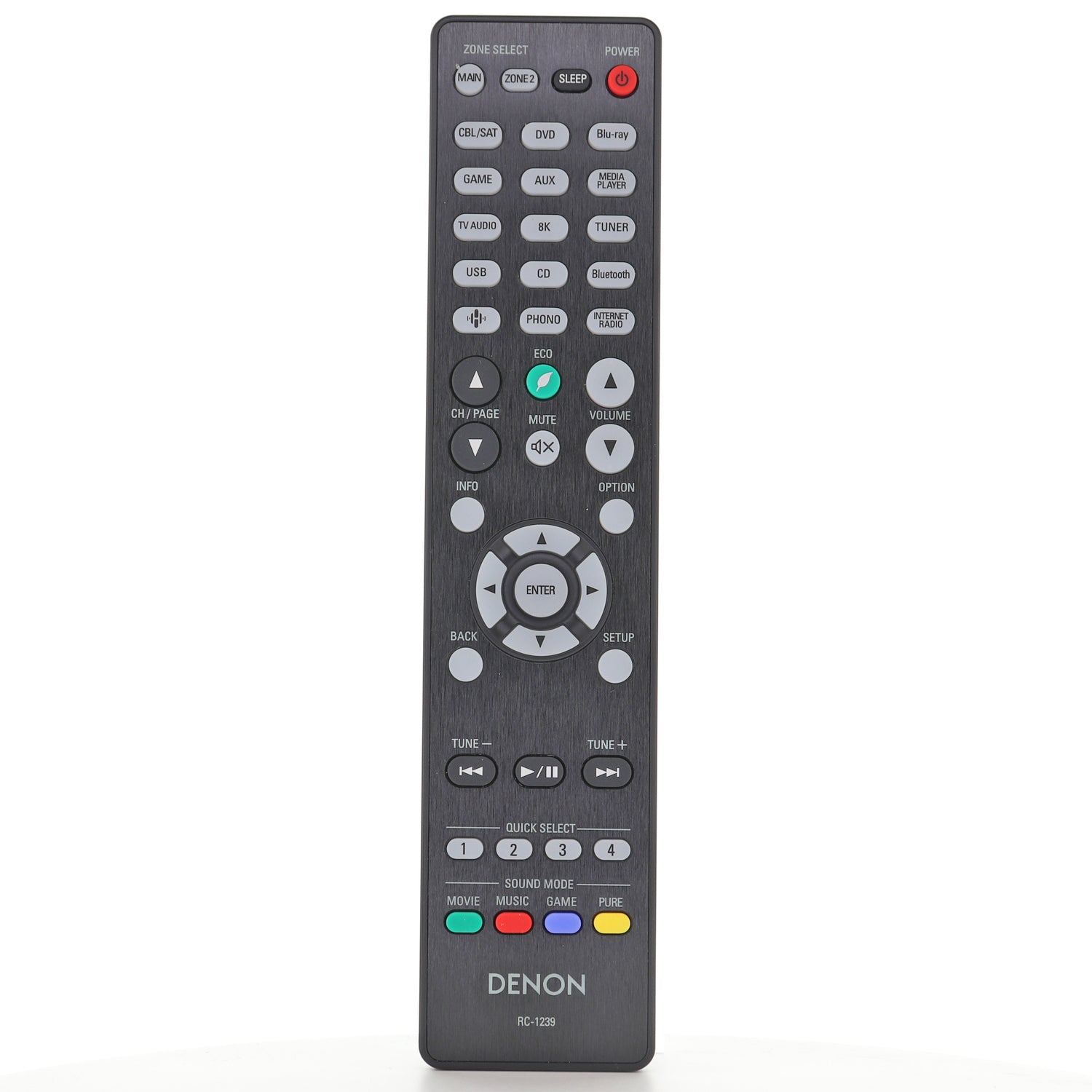 Denon RC-1219 A/V Receiver Remote Control - 30701024100AS