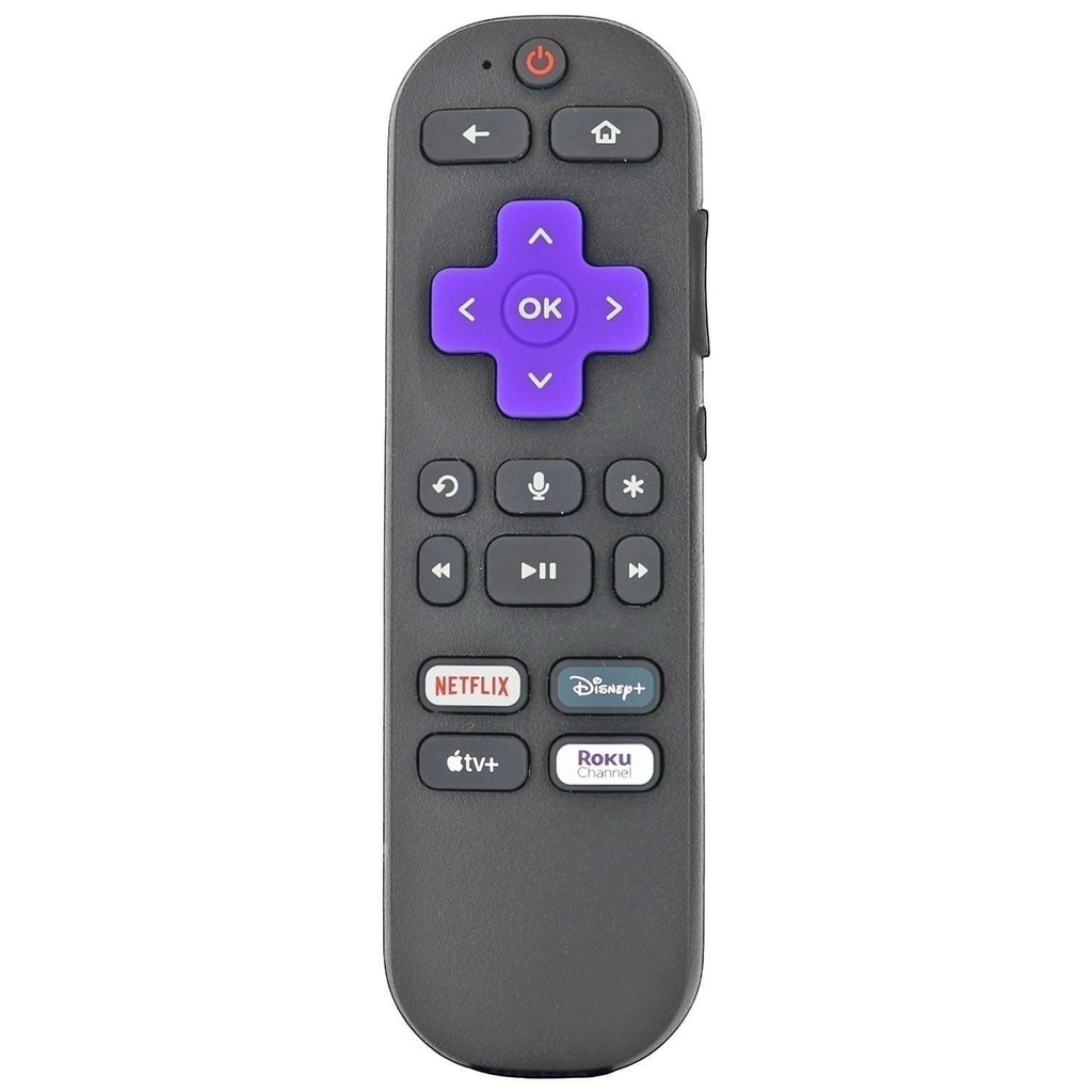 Substitute for Roku 1 Streaming Stick Remote Control [RRGZ1, NO GAMING KEYS / HEADPHONE JACK]