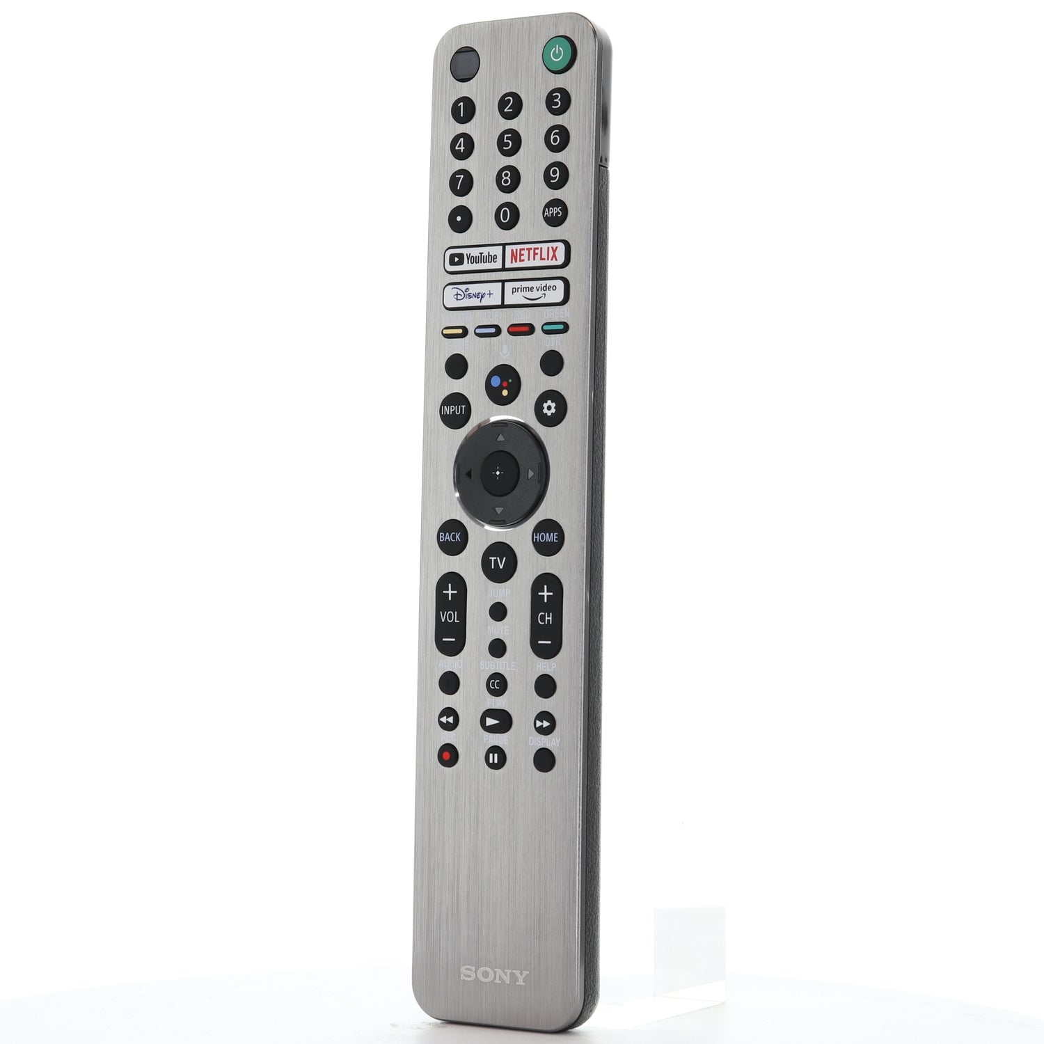 Sony RMF-TX621U Backlit Smart TV Remote Control with Voice | Metal Front - 1-009-947-11