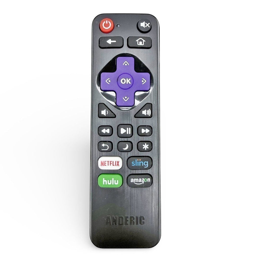 Substitute for Sanyo URMT21CND006 Roku TV Remote Control [RRLF16]