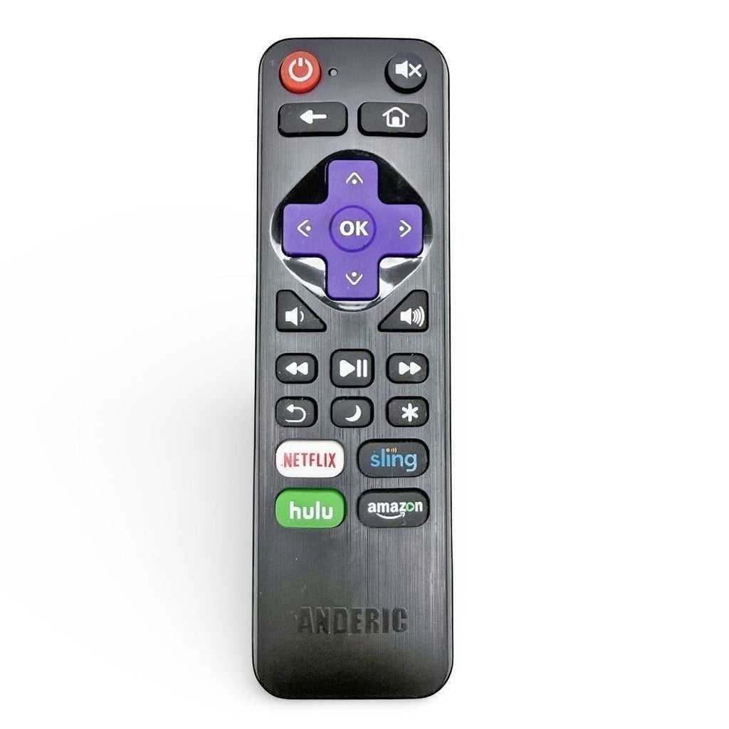 Substitute for Sharp LC-RCRUDCA-20A ROKU TV Remote Control LCRCRUDCA20A [RRLC16]