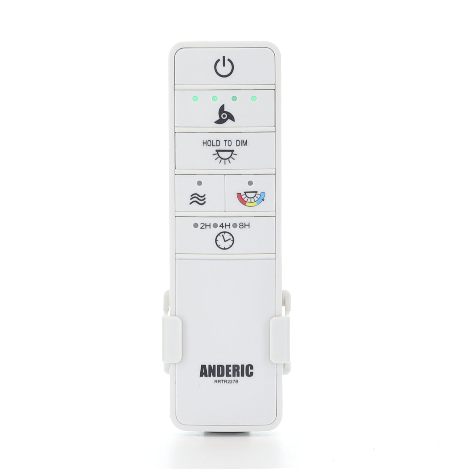Hampton Bay TR227B 4-Speed Ceiling Fan Remote Control | Color Temp | Dimming | Fanelee | Hubspace - 2AQZU-18015