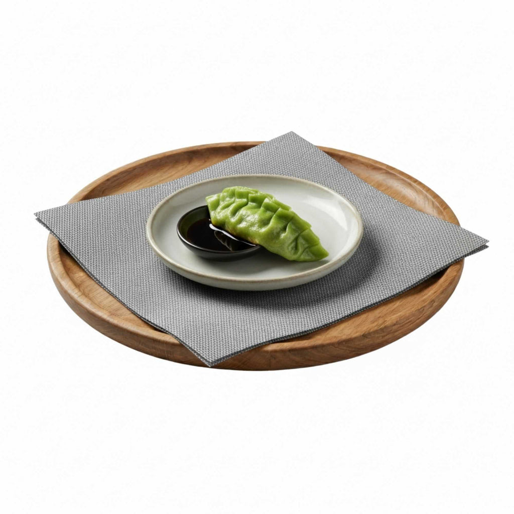 Luxenap Square Black Denim Paper Napkin - Air Laid - 15 3/4" x 15 3/4" - 600 count box