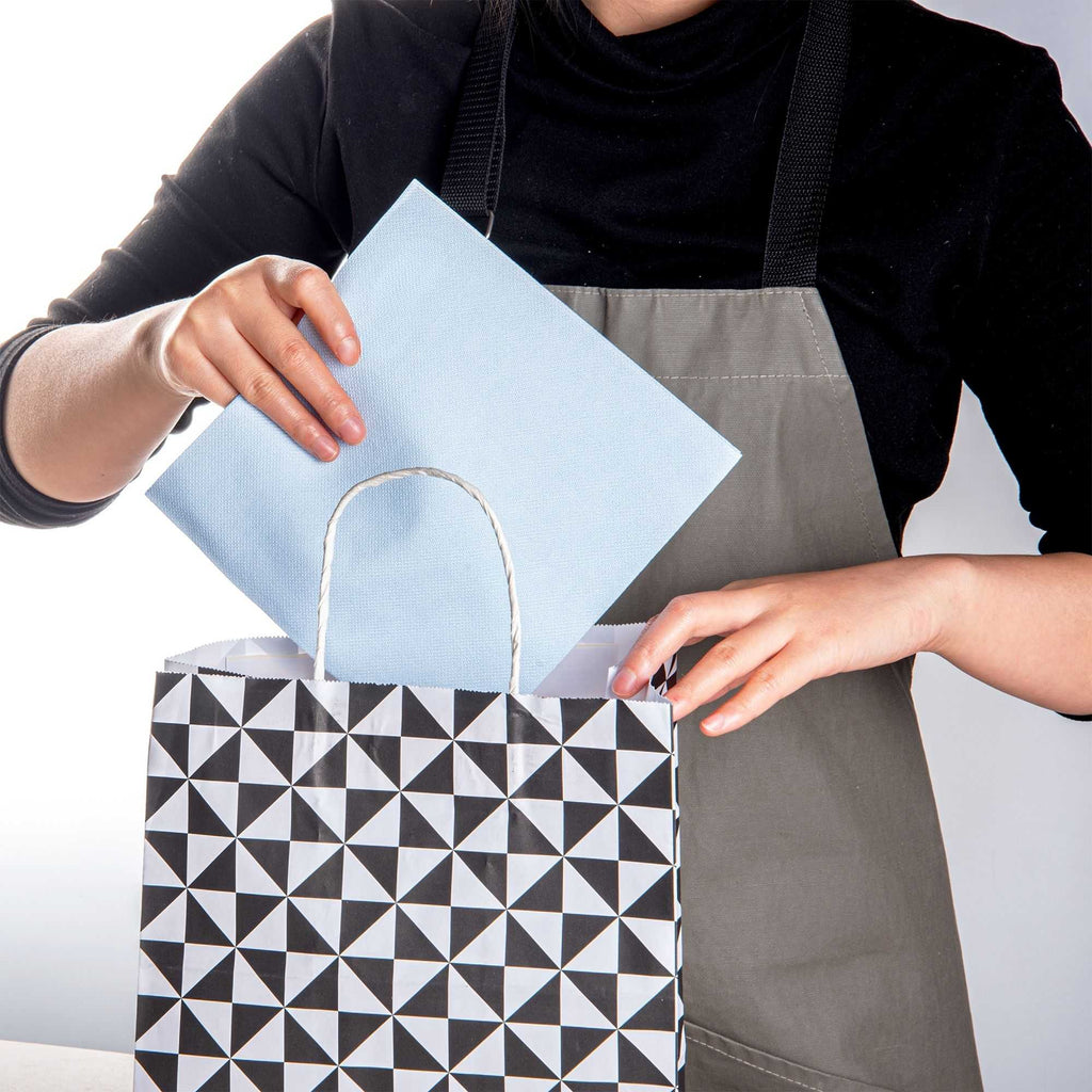 Luxenap Square Celeste Denim Paper Napkin - Air Laid - 15 3/4" x 15 3/4" - 600 count box