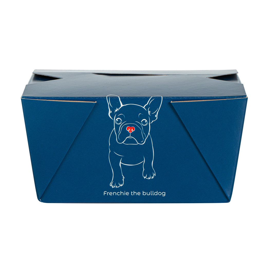 Bio Tek 30 oz Rectangle Frenchie Paper #1 Bio Box Take Out Container - 5" x 4" x 2 1/2" - 200 count box