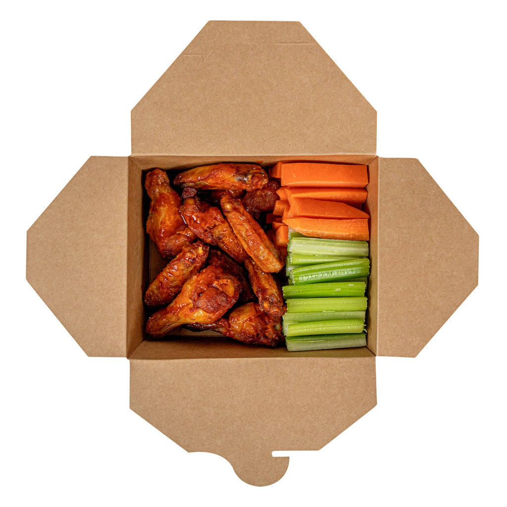 Bio Tek 45 oz Rectangle Camouflage Paper #8 Bio Box Take Out Container - 6 3/4" x 5 1/2" x 2 1/2" - 50 count box