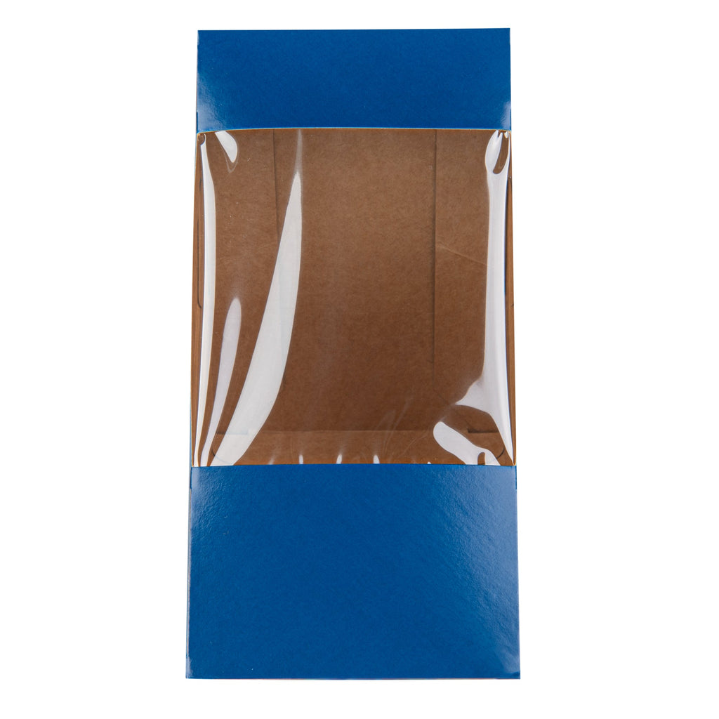Cafe Vision Triangle Frenchie Paper Large Sandwich Box - 4 3/4" x 4 3/4" x 3 1/4" - 200 count box