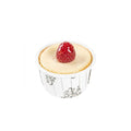 Panificio 1 oz Round Vintage Floral Paper Small Baking Cup - Pleated - 2" x 2" x 1 1/4" - 200 count box