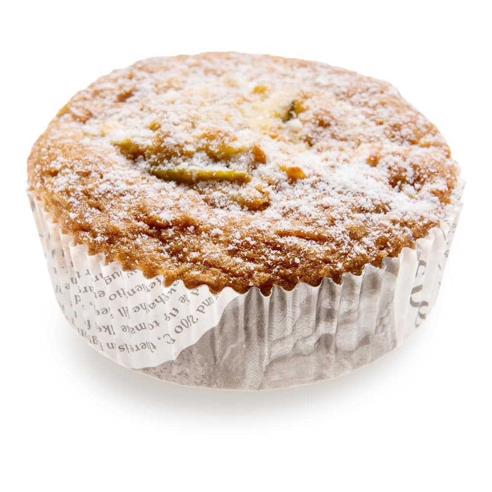 Panificio 4 oz Round Newsprint Paper Baking Cup - Ridged - 3 1/4" x 3 1/4" x 1" - 200 count box