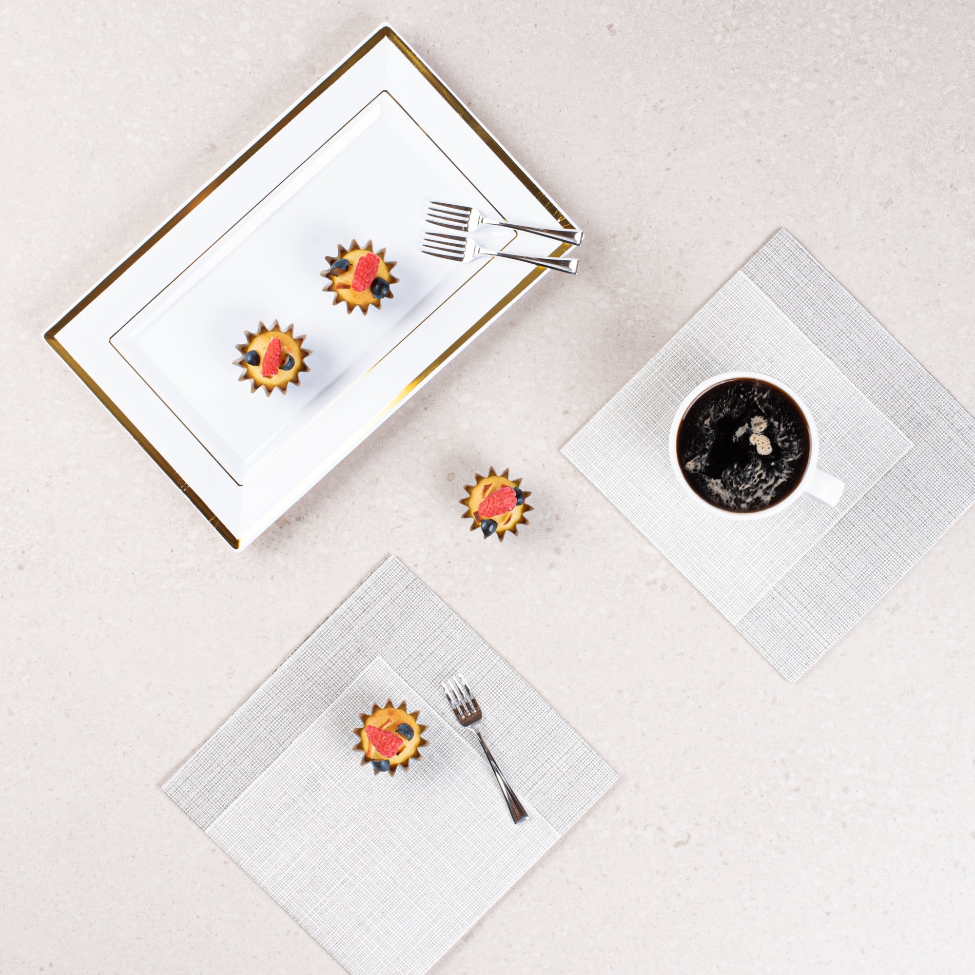 Panificio 0.4 oz Black Floral Paper Mini Baking Cup - Flared - 2" x 2" x 1/2" - 200 count box