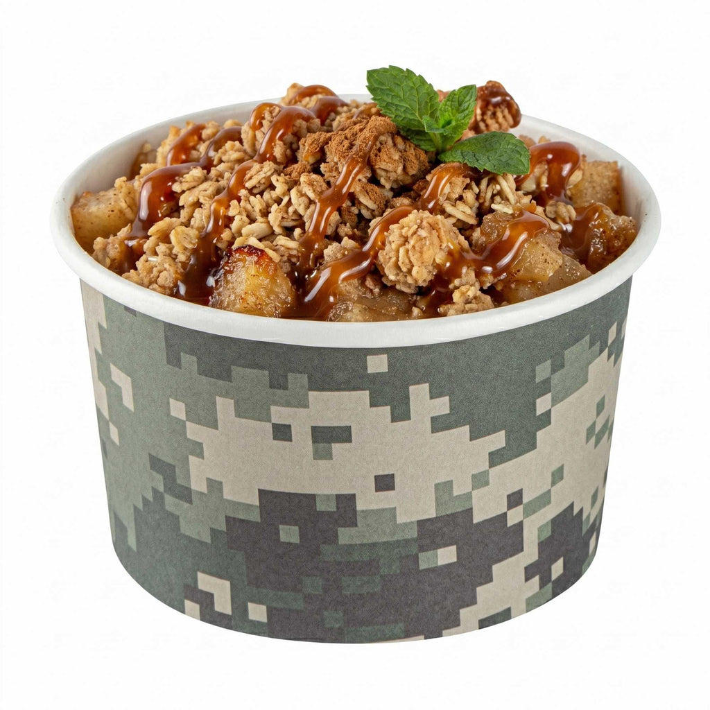 Coppetta 5 oz Round Camouflage Paper To Go Cup - 3" x 3" x 2 1/2" - 50 count box