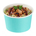 Coppetta 5 oz Round Turquoise Paper To Go Cup - 3 1/4" x 3 1/4" x 2" - 200 count box