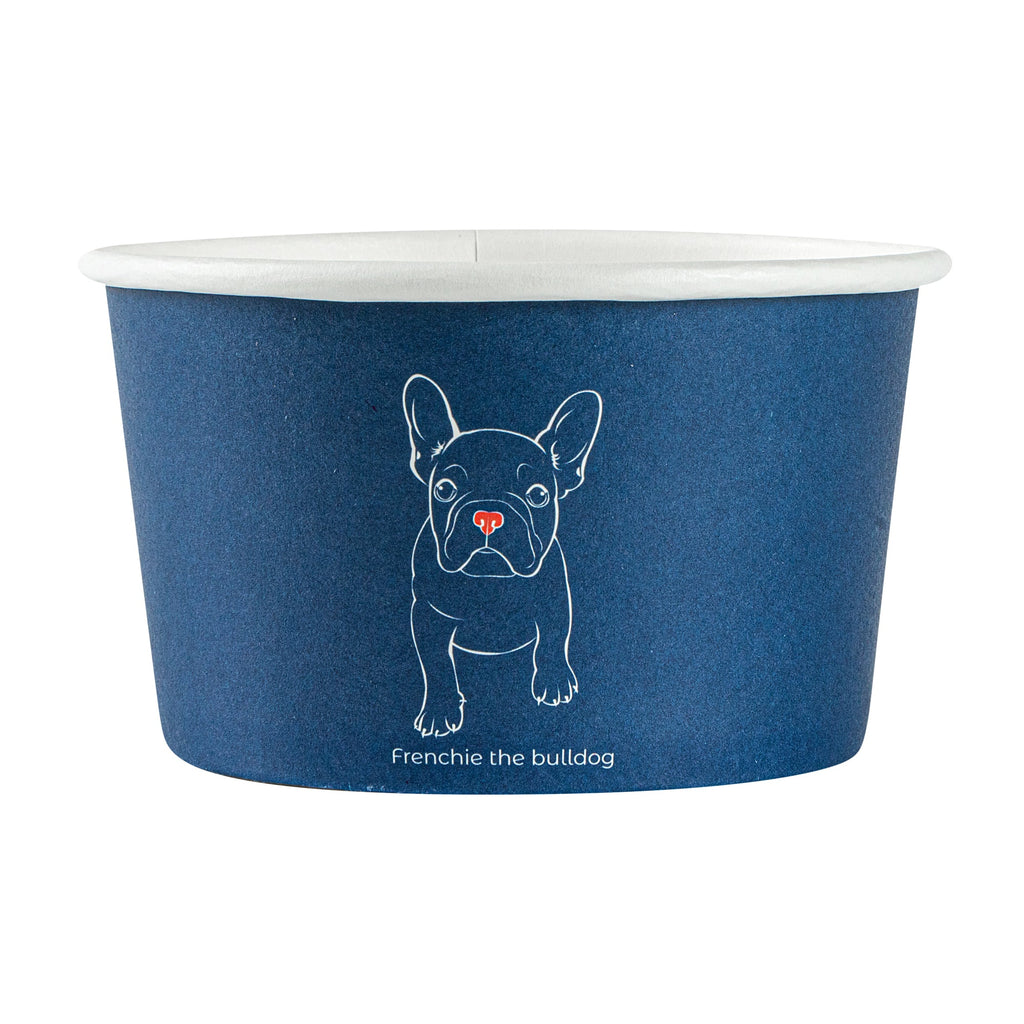 Coppetta 12 oz Round Frenchie Paper To Go Cup - 4" x 4" x 2 1/4" - 200 count box